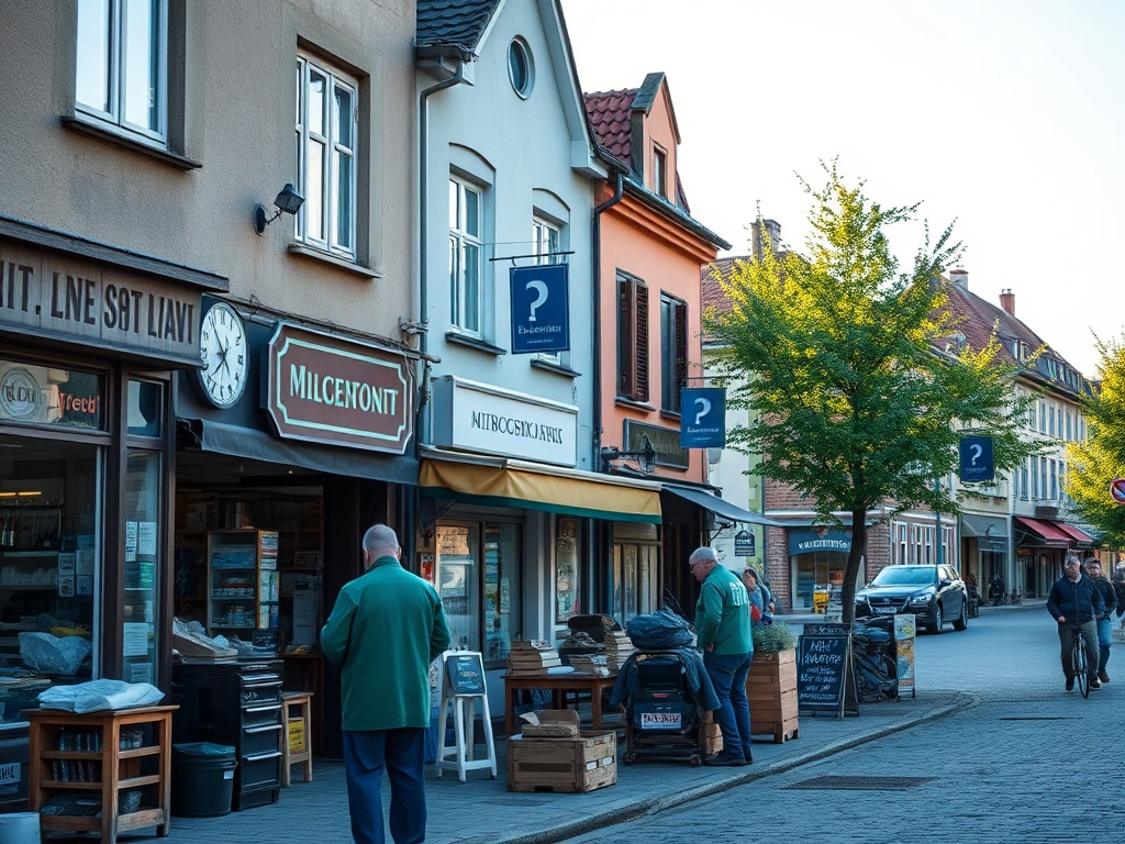 Mapa Zgierza z zaznaczonymi ikonami symbolizującymi projekty Funduszy Europejskich, przedstawiająca rozwój miasta dzięki inwestycjom UE.